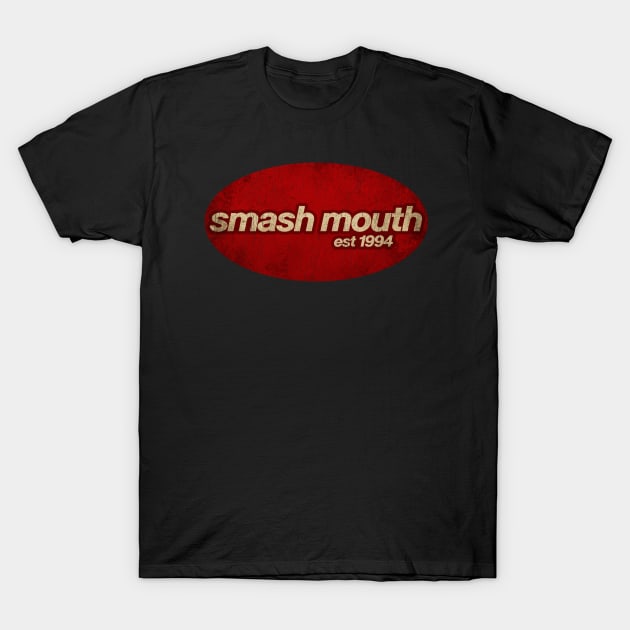 Smash Mouth - Vintage T-Shirt by Skeletownn